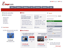 Tablet Screenshot of oleger.com